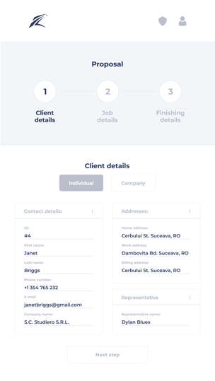 Services 5 Mobile prototype